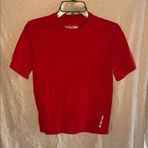 Hockey lovers. CCM Youth Red T-Shirt